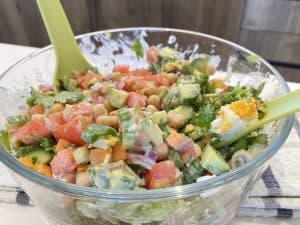 Jerusalem Salad with Tahini